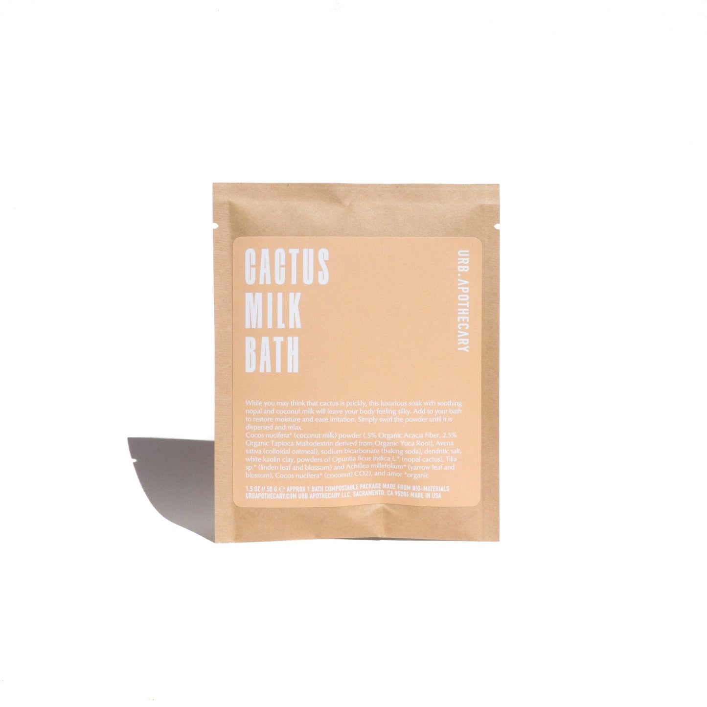 BATH SOAK IN BIODEGRADABLE ENVELOPE: EUCALYPTUS BATH ENVELOPE 3 OZ