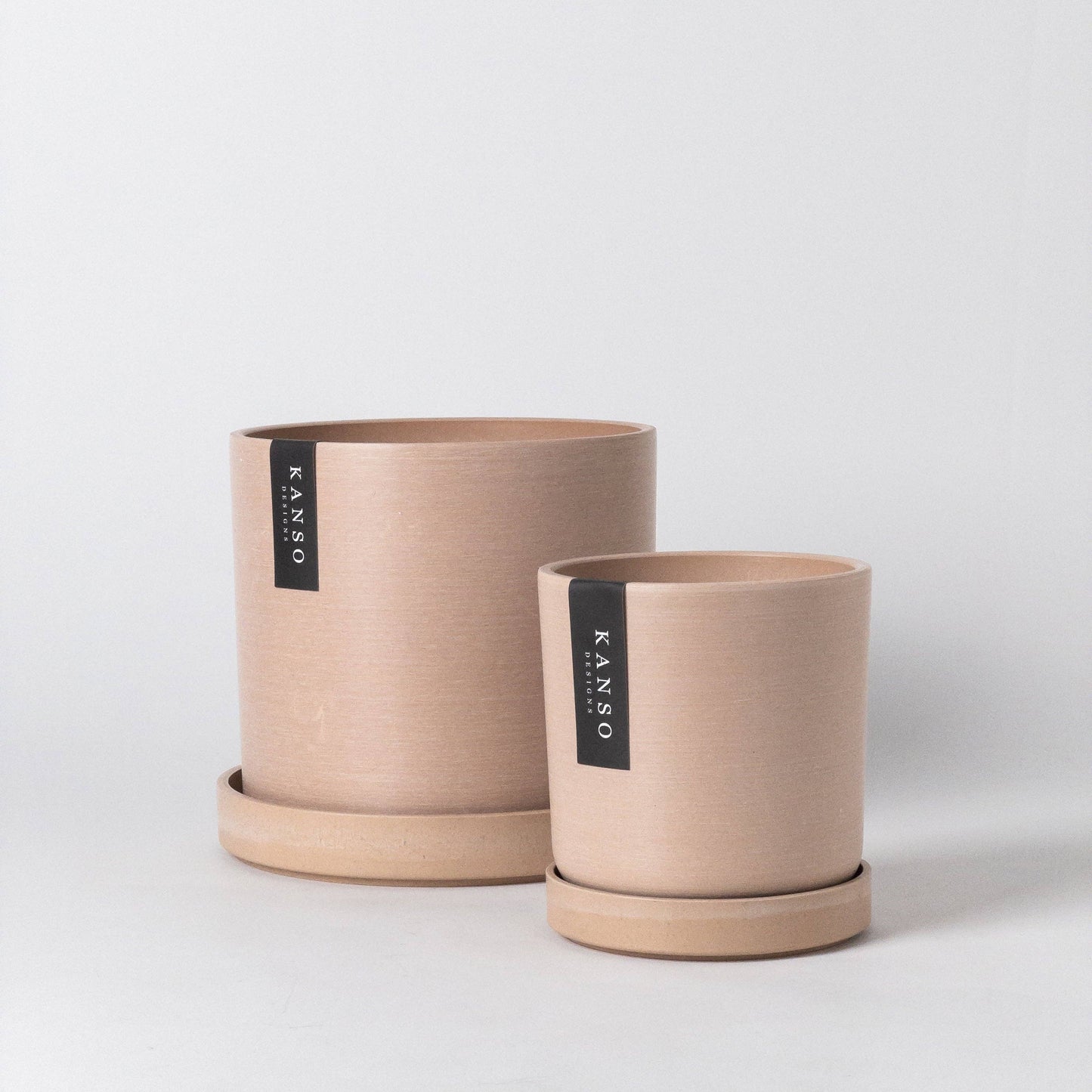 7" Signature Planters & Saucer | Earth Tones