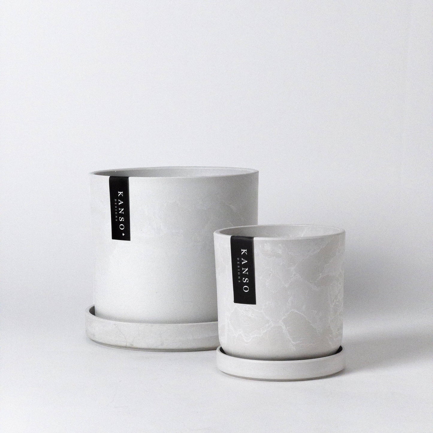 7" Signature Planters & Saucer | Earth Tones