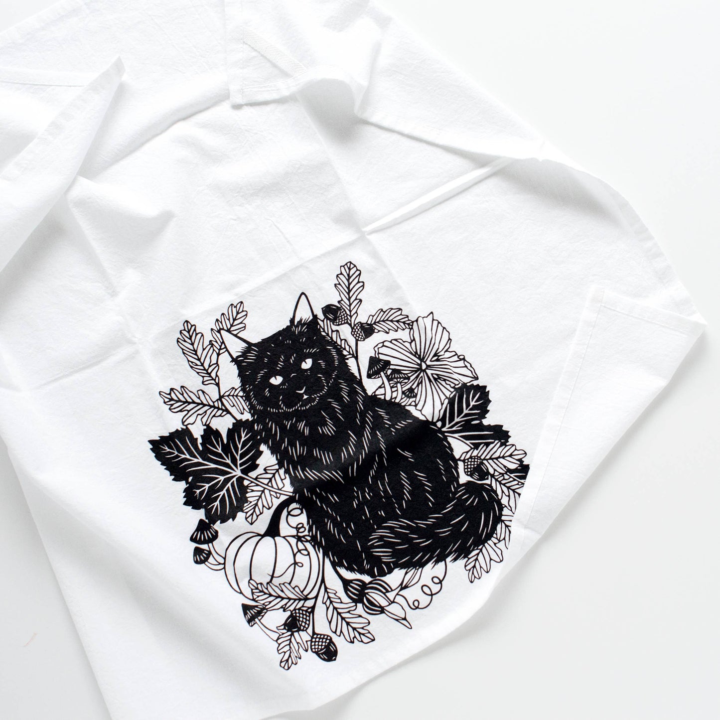 Cat Flour Sack Towel