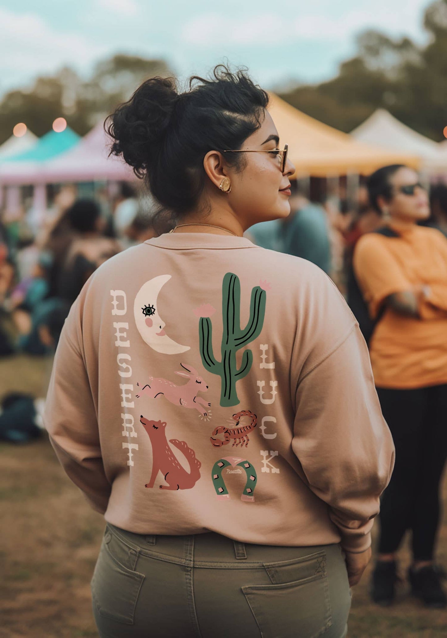 Desert Luck Long Sleeve Tee: Large