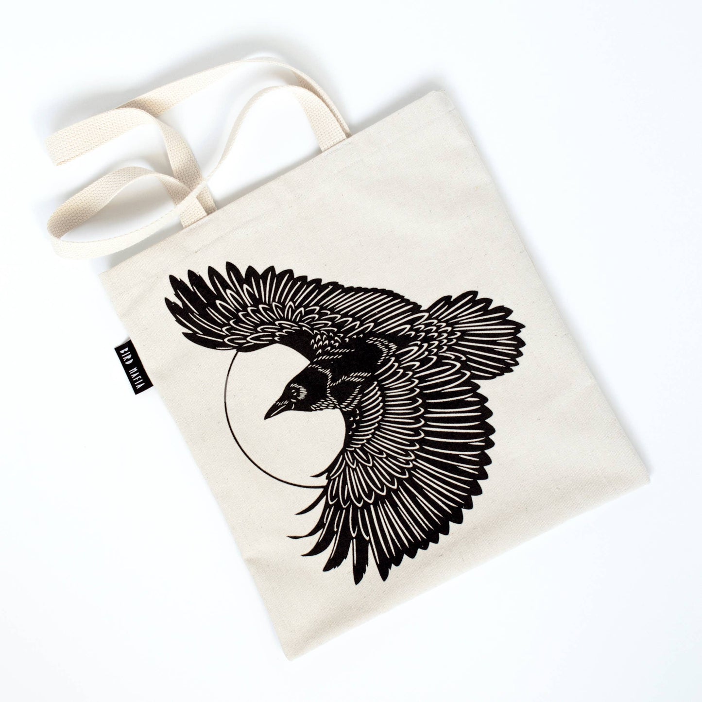 Crow tote bag
