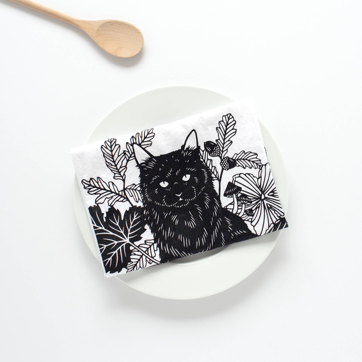 Cat Flour Sack Towel