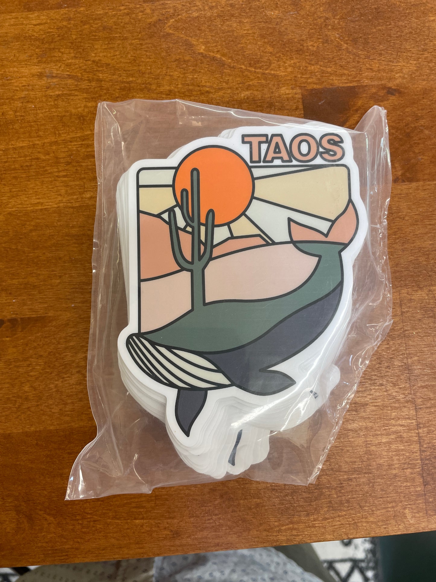 Whale sticker
