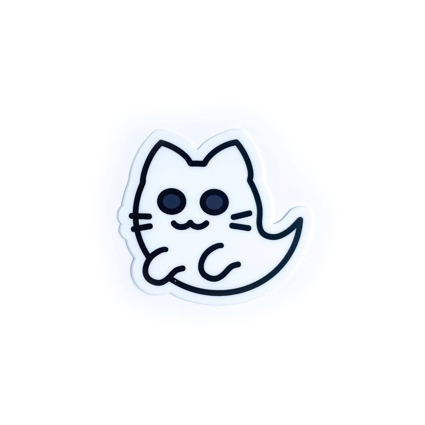 Ghost Kitty Sticker