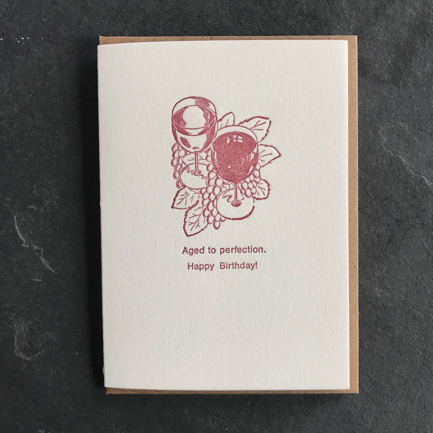 Like Fine Wine Birthday Card
