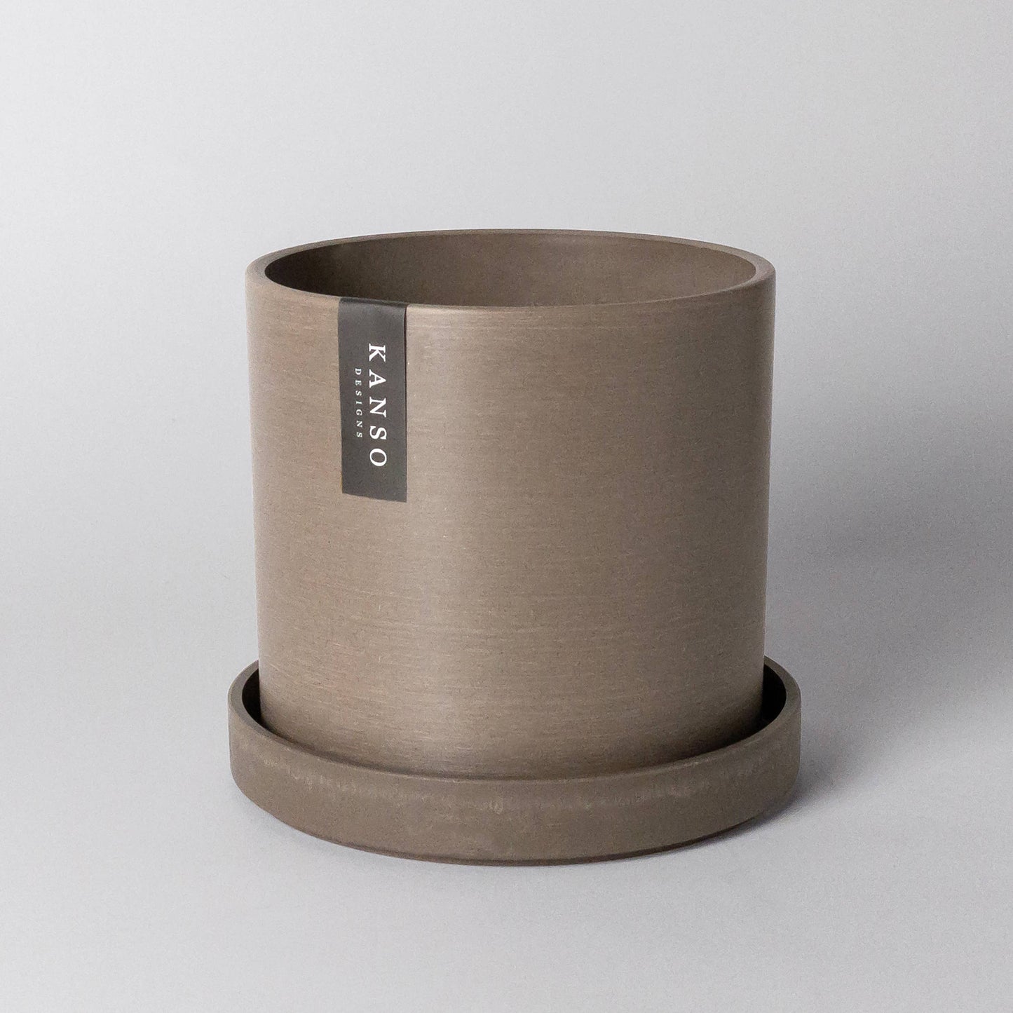 7" Signature Planters & Saucer | Earth Tones