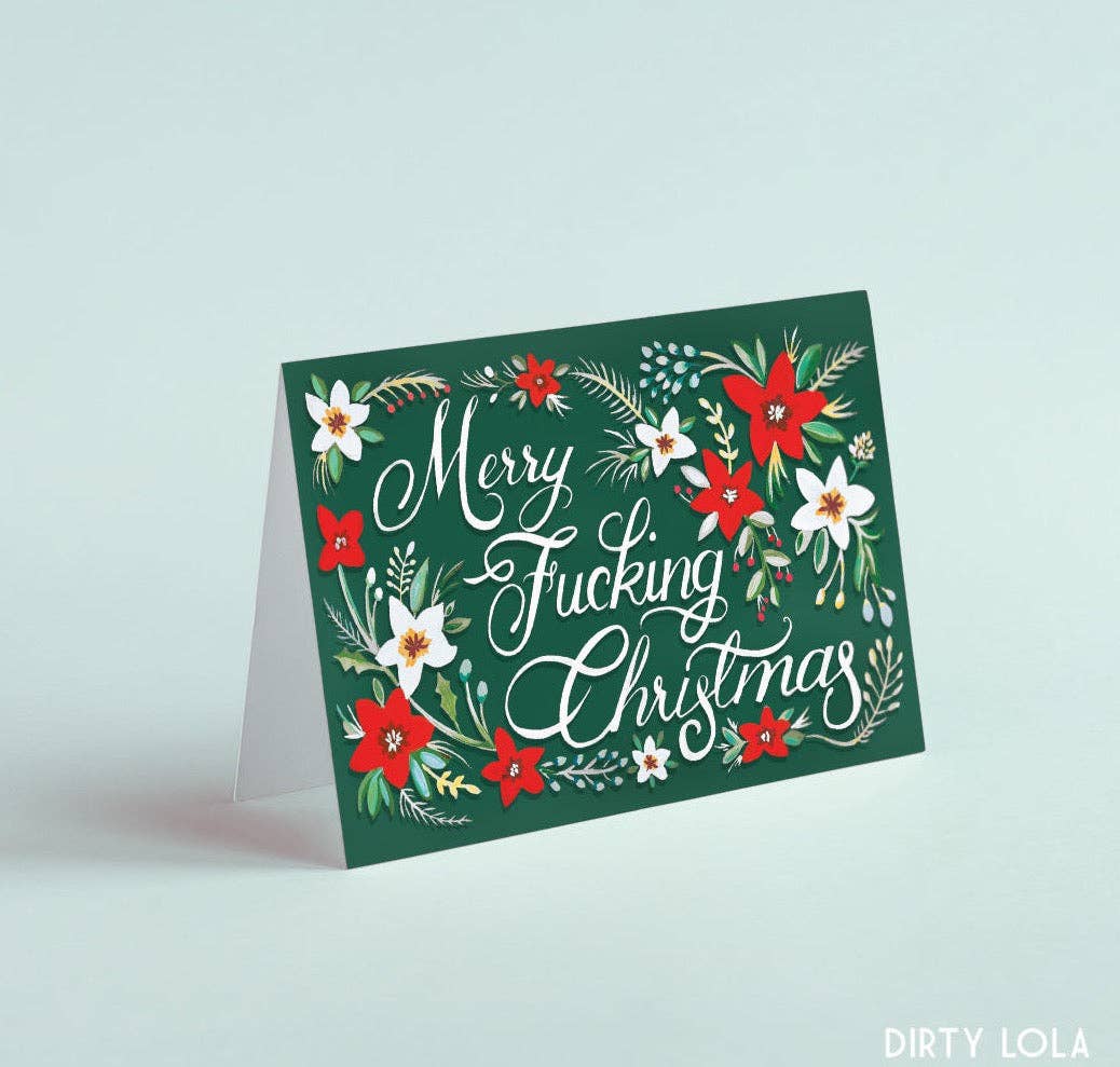 Merry Fucking Christmas Card