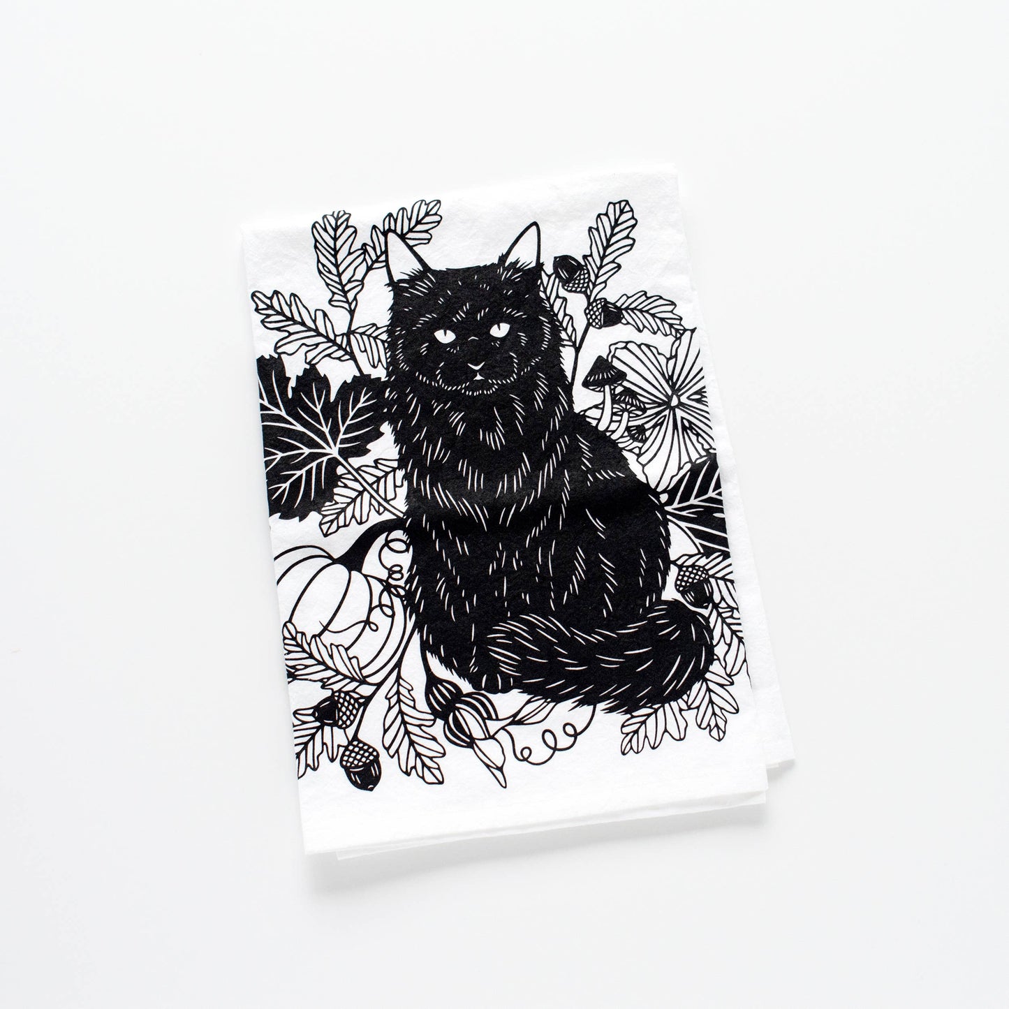 Cat Flour Sack Towel