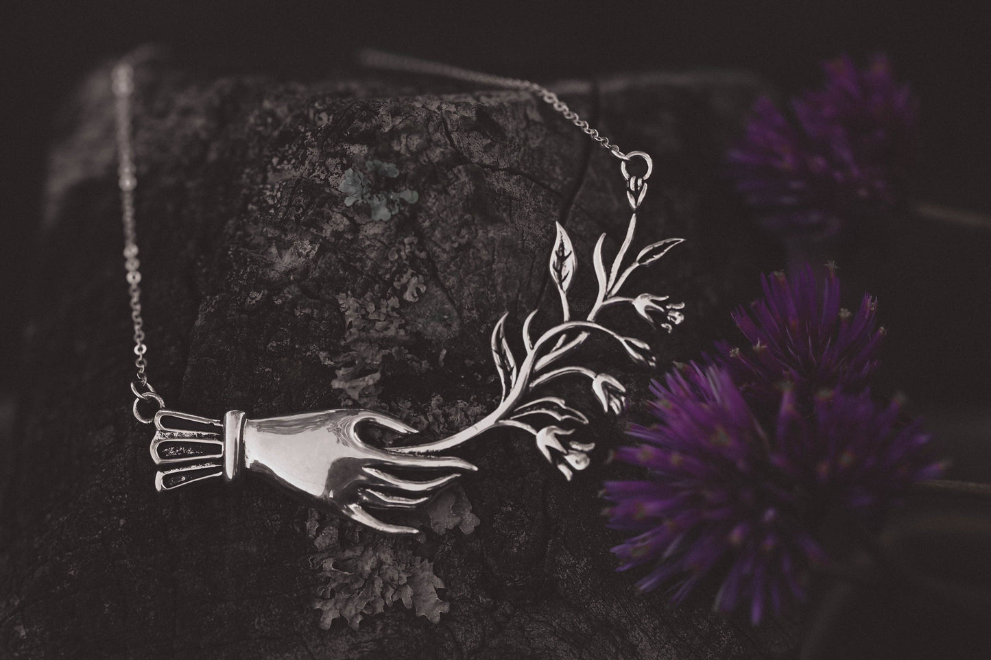 Belladonna Mourning Necklace