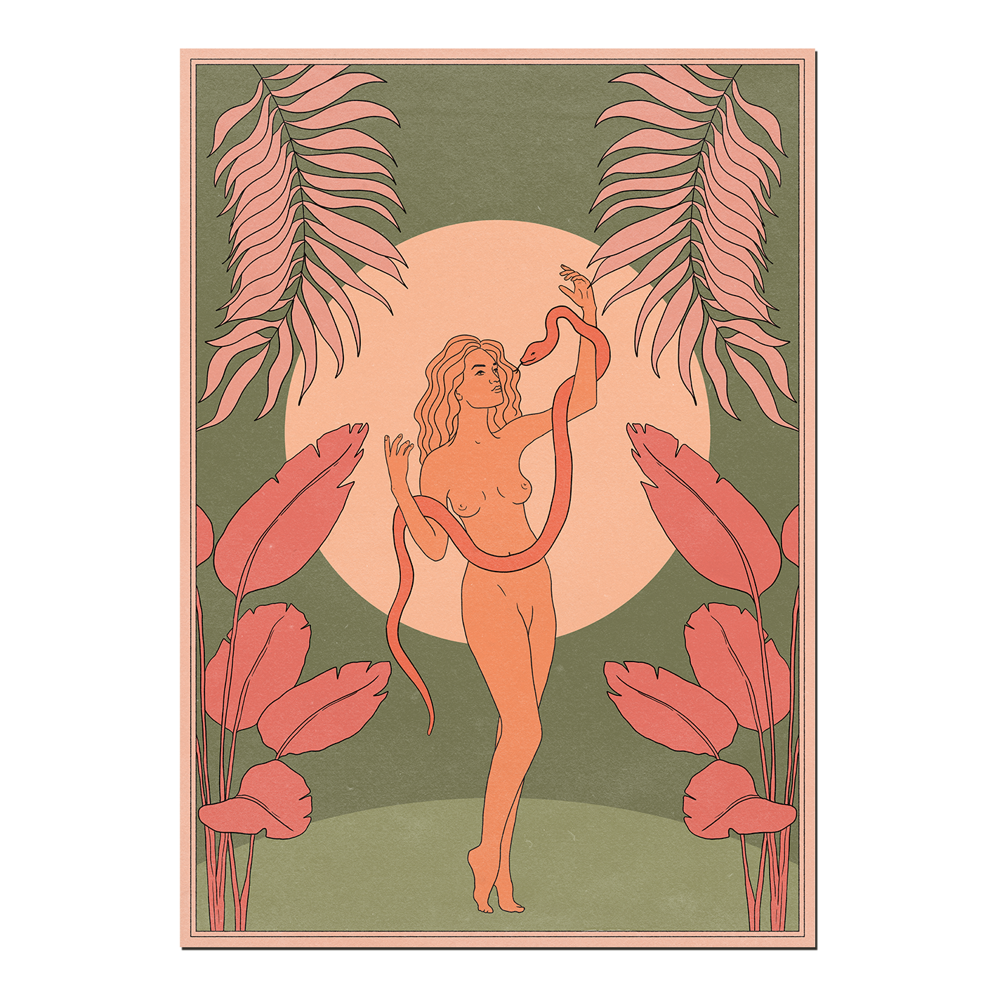 Snake Charmer Print