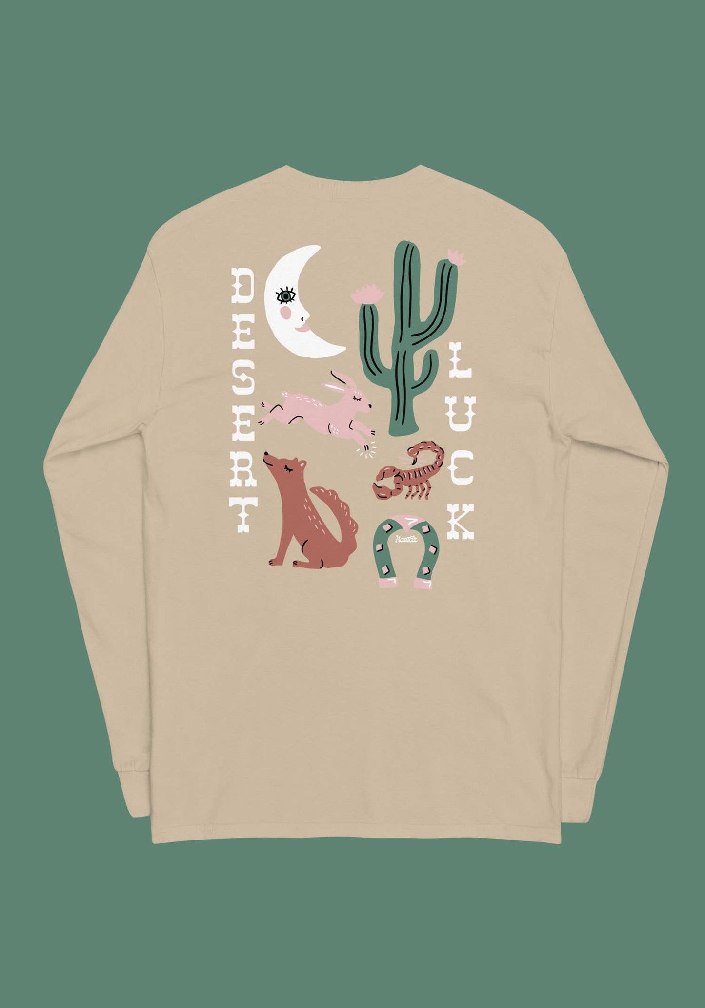 Desert Luck Long Sleeve Tee: Small