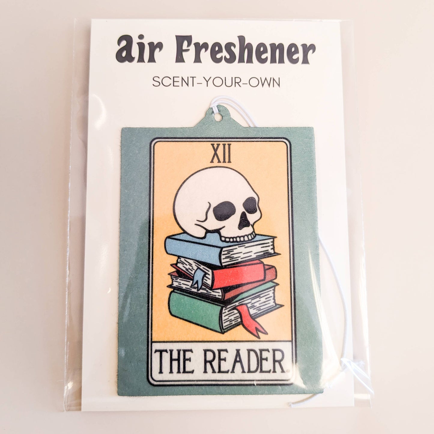 The Reader Tarot Card Scent-Your-Own Car Freshener