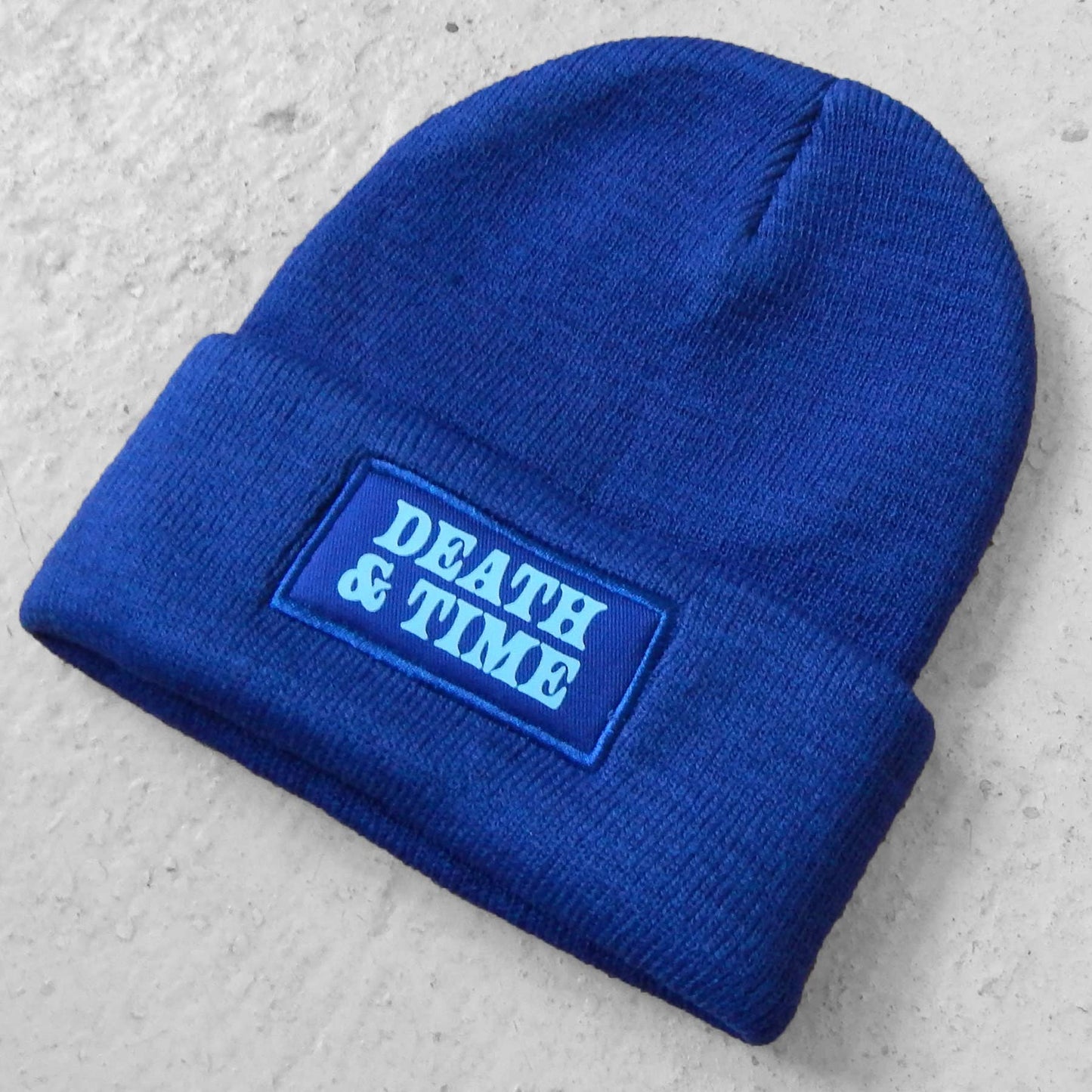 Death and Time Beanie: Forest Green