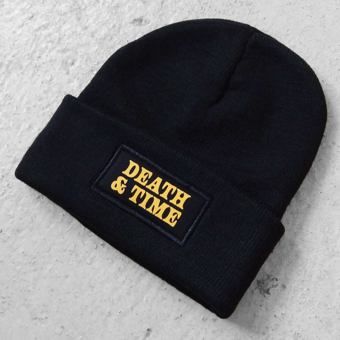 Death and Time Beanie: Forest Green