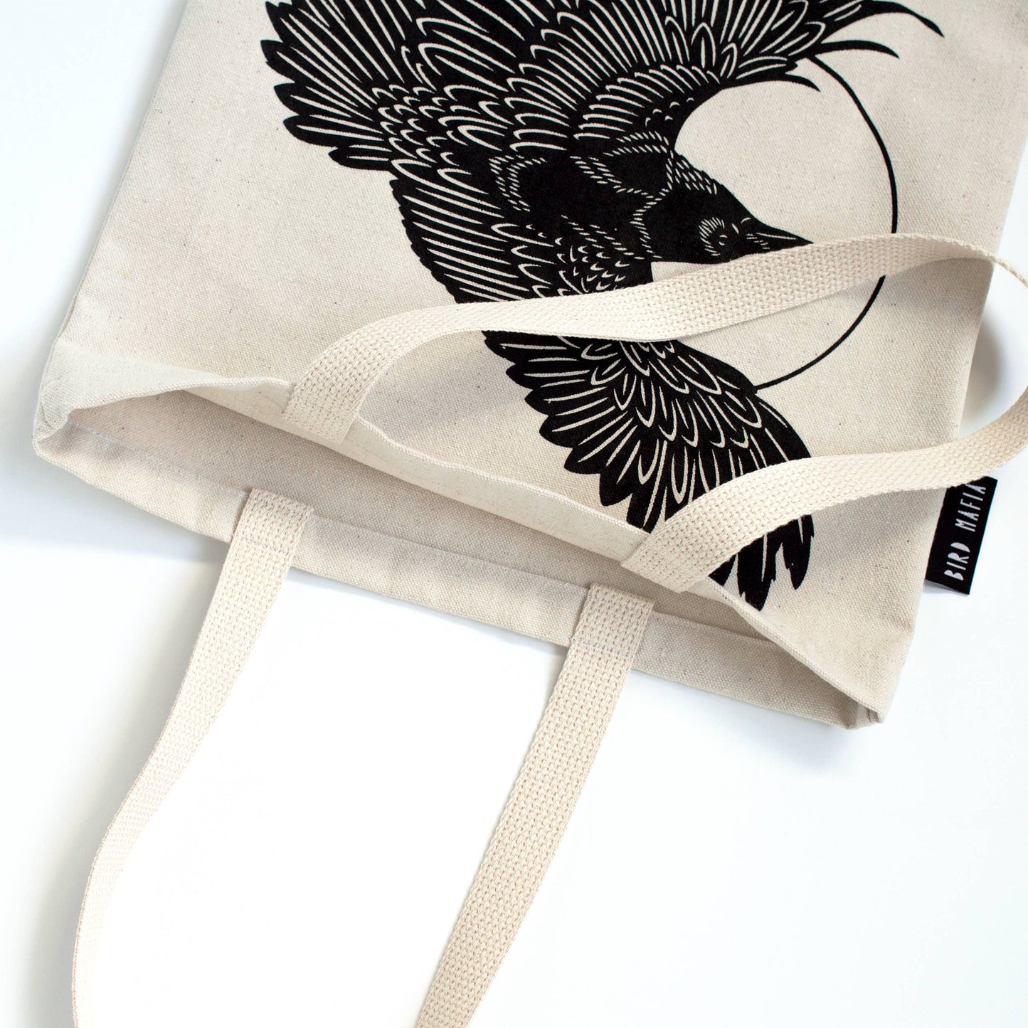 Crow tote bag