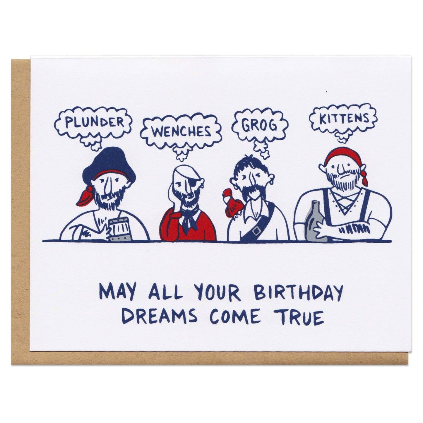 Pirate Birthday Greeting Card