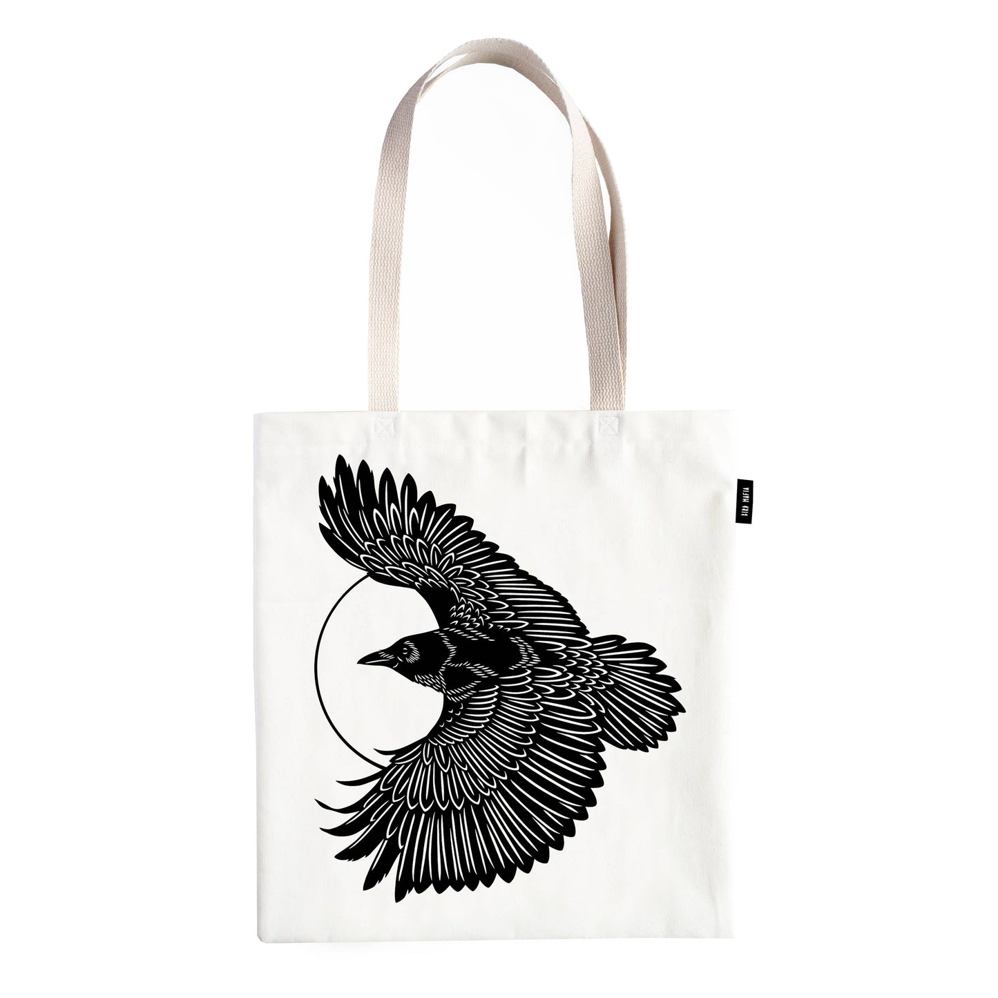 Crow tote bag