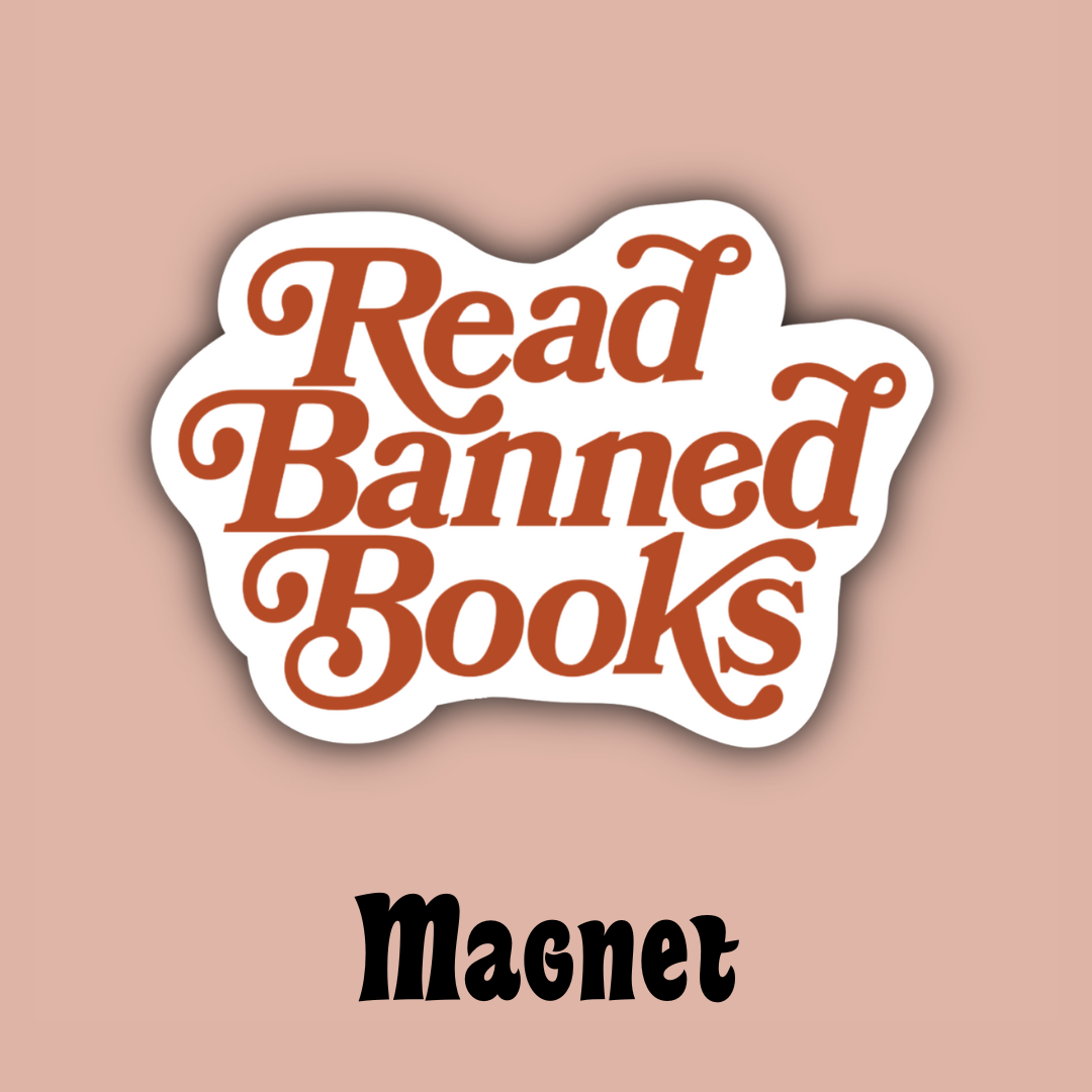 Read Banned Books Fridge/Locker Magnet
